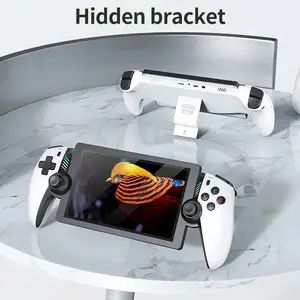 Portable Game Console M28, Supports Ps2 Large 3D Games, Dual Analog Joysticks, Dual Vibration Motors, Hidden Stand, Retro Gaming Companion