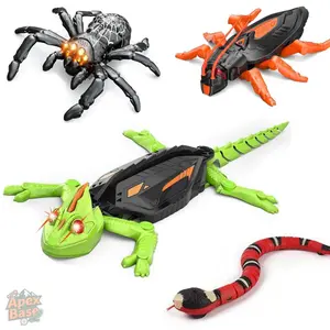 RC Wall Climbing Toys Lizard Spider Cockroach Snake Crab Octopus, LED Eyes, 360° Rotating Stunt Car, Wall Ceiling Window Climber, Remote Control Vehicle, Fun Indoor Toy for Kids Adults