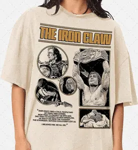 Limited The Iron Claw Zac Efron T-shirt, Zac Efron T-Shirt, Zac Efron T-Shirt, Gift For Man and Woman Unisex T-Shirt