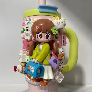 ceramic liner cup/ decoden cream
