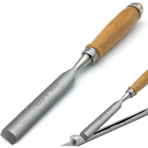 Golf Grip Tape Stripper Remover Tool Chrome Vanadium Steel Wooden Handle Perfect for Golf Grip Repair & Replacement Kit