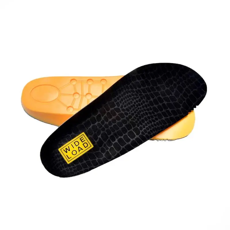 Men's Wide Insoles Wide Load OrthoMax Replacement Insoles / Footbeds for Boots or Shoes 6E Wide