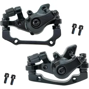 1 Pair Bike Mechanical Disc Brake,Universal Front and Rear Mechanical Disc Brake Calipers for Mountain Bikes,Folding Bikes,Road Bikes