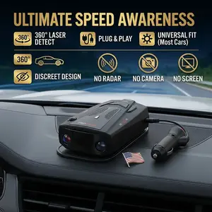 Non-Monitoring Car Speed Tracker, Radar-Free & No Digital Screen, Universal Fit for Most Vehicles, Compact & Durable, Must-Have for Daily Driving