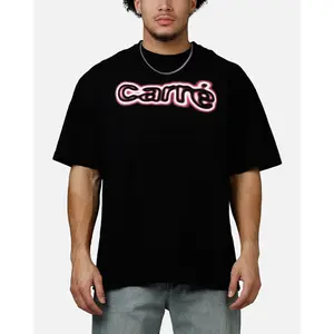 Carre Blushed T-Shirt Black