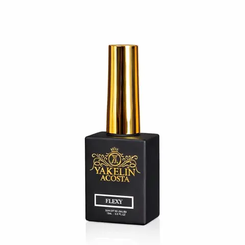 Professional Salon UV-Cure Base Type Base Coat Bottle - Adult Manicure Primer, Self-Leveling, Smooth Lightweight, Flawless Finish, Durable Flexible Yakelin Acosta Formula, UV-Protective, Ideal for Natural & Gel Nails at Home