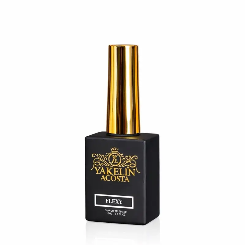 Professional Salon UV-Cure Base Type Base Coat Bottle - Adult Manicure Primer, Self-Leveling, Smooth Lightweight, Flawless Finish, Durable Flexible Yakelin Acosta Formula, UV-Protective, Ideal for Natural & Gel Nails at Home