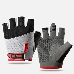 Summer thin breathable cycling gloves for men and women, suitable for road and mountain bikes, anti-slip and shock-absorbing, touch screen compatible, for sports and fitness.