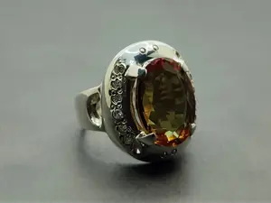 Oval Cut 16 Carat Color Changing Lab Alexandrite Sterling Silver 925 Handmade Women Anniversary Ring