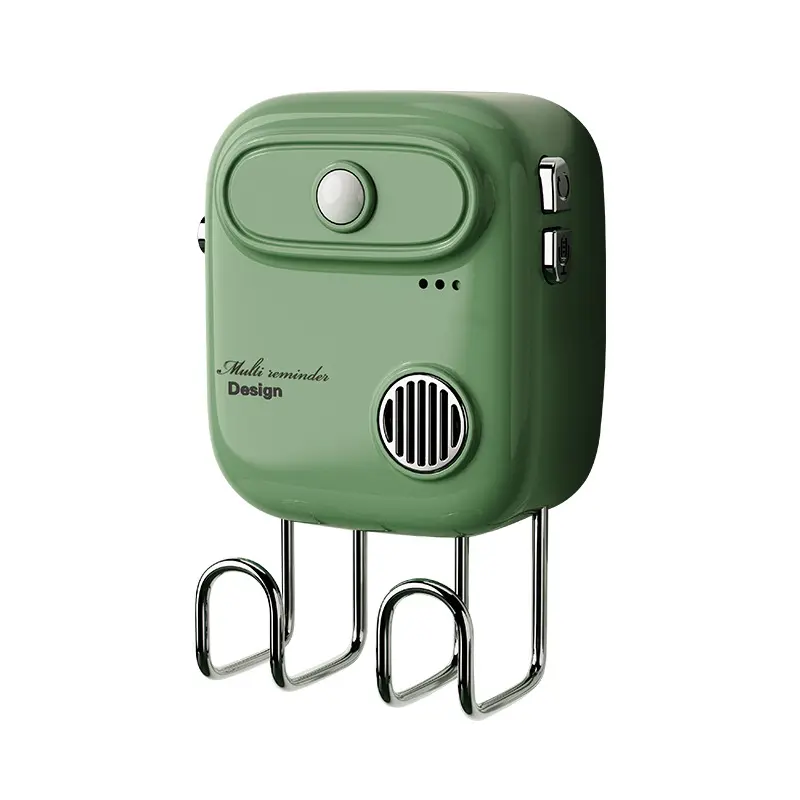 Smart Voice Reminder with Motion Sensor, Custom Recording Door Alert, Key Holder for Home & Elderly Care