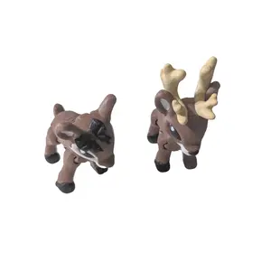 Articulated Deer Figurine Poseable Woodland Critters with Big Personality 3D Printed PLA Joints Expressive Carved Details Perfect for Desk Decor & Collectibles
