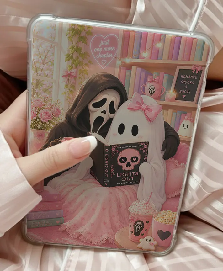 Fall & Halloween Kindle Insert Cards | Cute Bookish E-Reader Inserts | Cozy & Spooky Designs