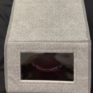 Stackable Hat Storage Boxes for Baseball Caps, Holds Up to 24 Hats, Durable Cardboard Box for Men, Classic Style, mens gifts，Wardrobe Organizer，hat