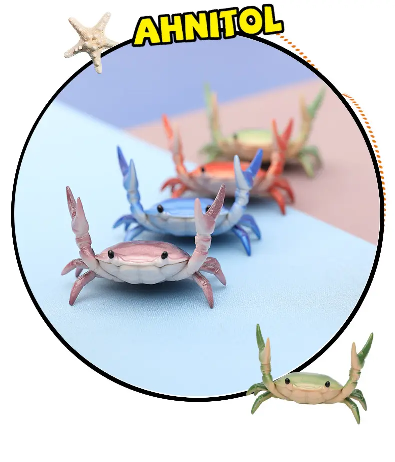 Crab-Shaped Marker Pen Holder, Unique Desk Accessory Organizer, Durable & Stylish Design for Office Supplies