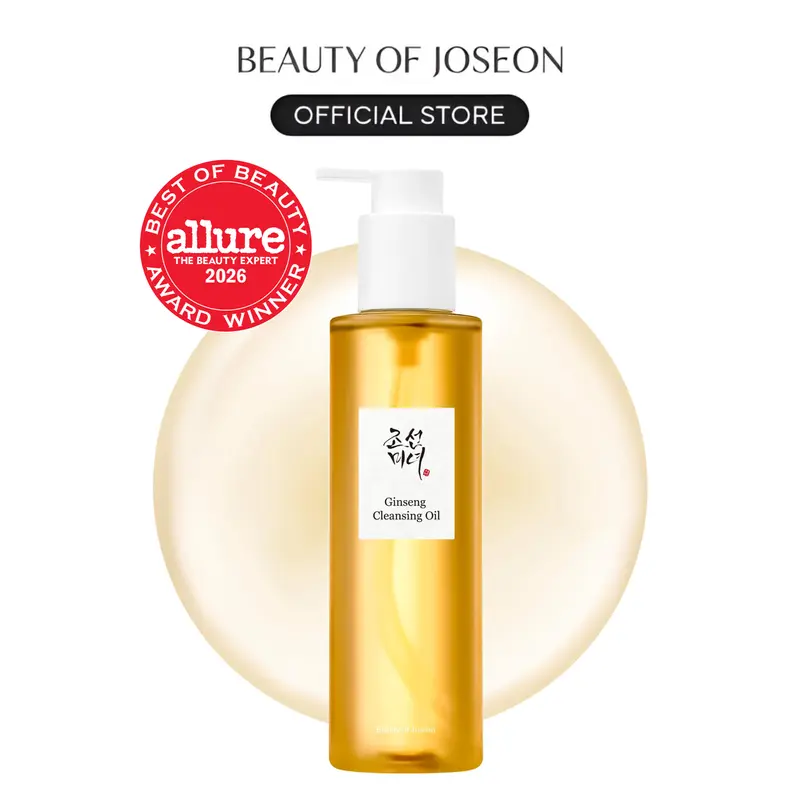 [Beauty of Joseon Official] Panax Ginseng Root Extract Cleansing Oil, Oil-Based Face Facial Cleanser & Makeup Remover for Sensitive Skin, Korean Skin Care (210ml/7.1fl.oz) Birthday Gift