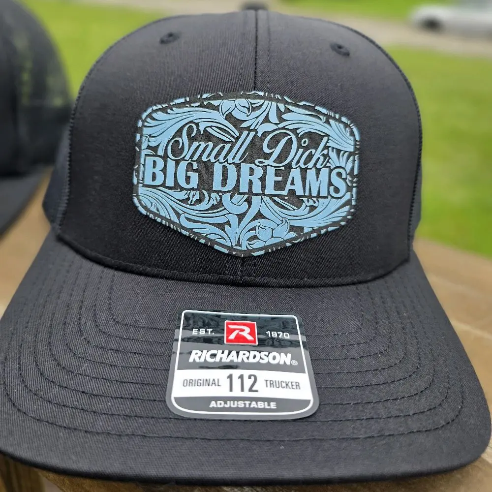 Small D*ck BIG DREAMS - Richardson 112 Unisex Baseball Cap - Comfortable Fit with Unique Design & Stylish Features for Casual Outings Men's Premium Snapback Hat hats men Adjustable Style