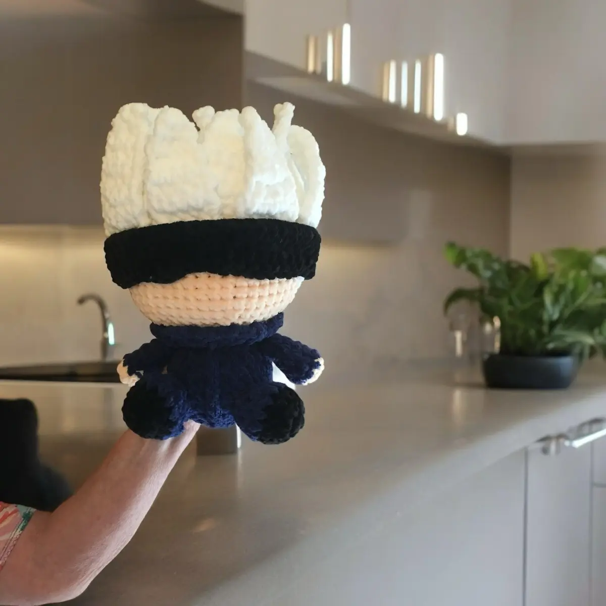 Adorable Gojo Character Crochet Amigurumi