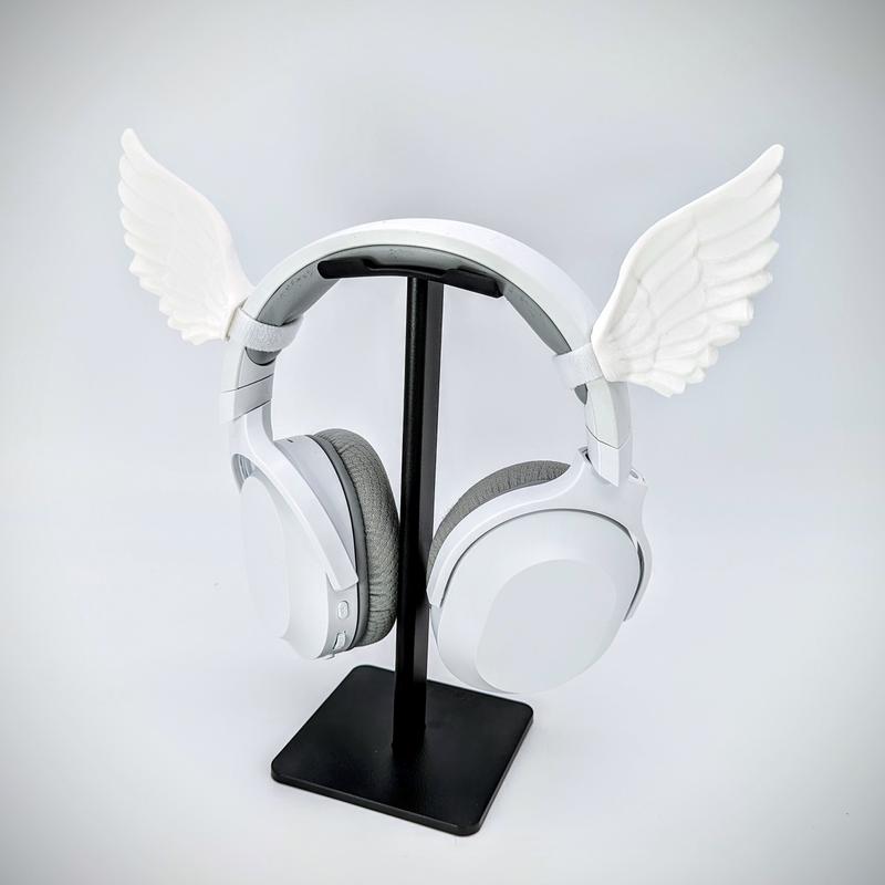 BeamTeam3D Angel Wings Attachment - Costume Accessories - Set of 2 and Straps - Plant Based Plastic