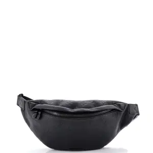 Pre-owned Louis Vuitton material Belt Bags Discovery Bumbag Monogram Shadow Leather PM by Rebag