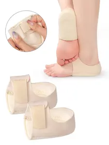 High-Quality Gel Heel Pads, Shock Absorption Foot Care Insoles, Silicone Half Shoe Inserts, Leg Pressure Relief, Heel Lift Pad