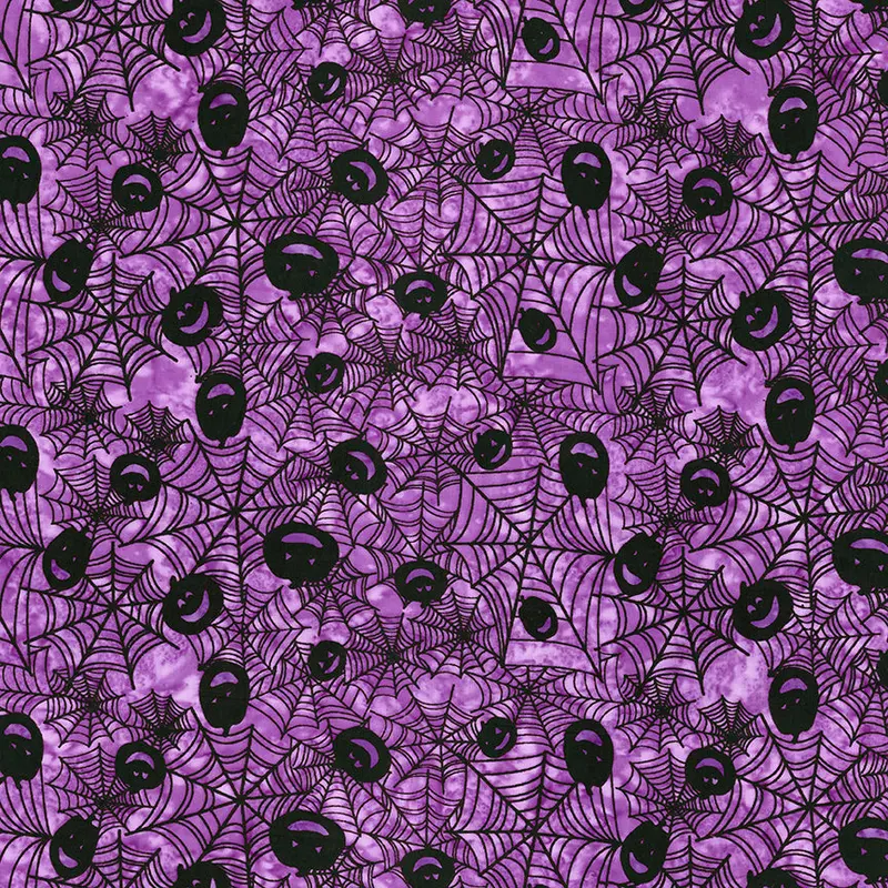 Fabric Riley Blake Glossy Grape Whispering Hallows Expressions Batiks by the Quarter Yard BT23630-577