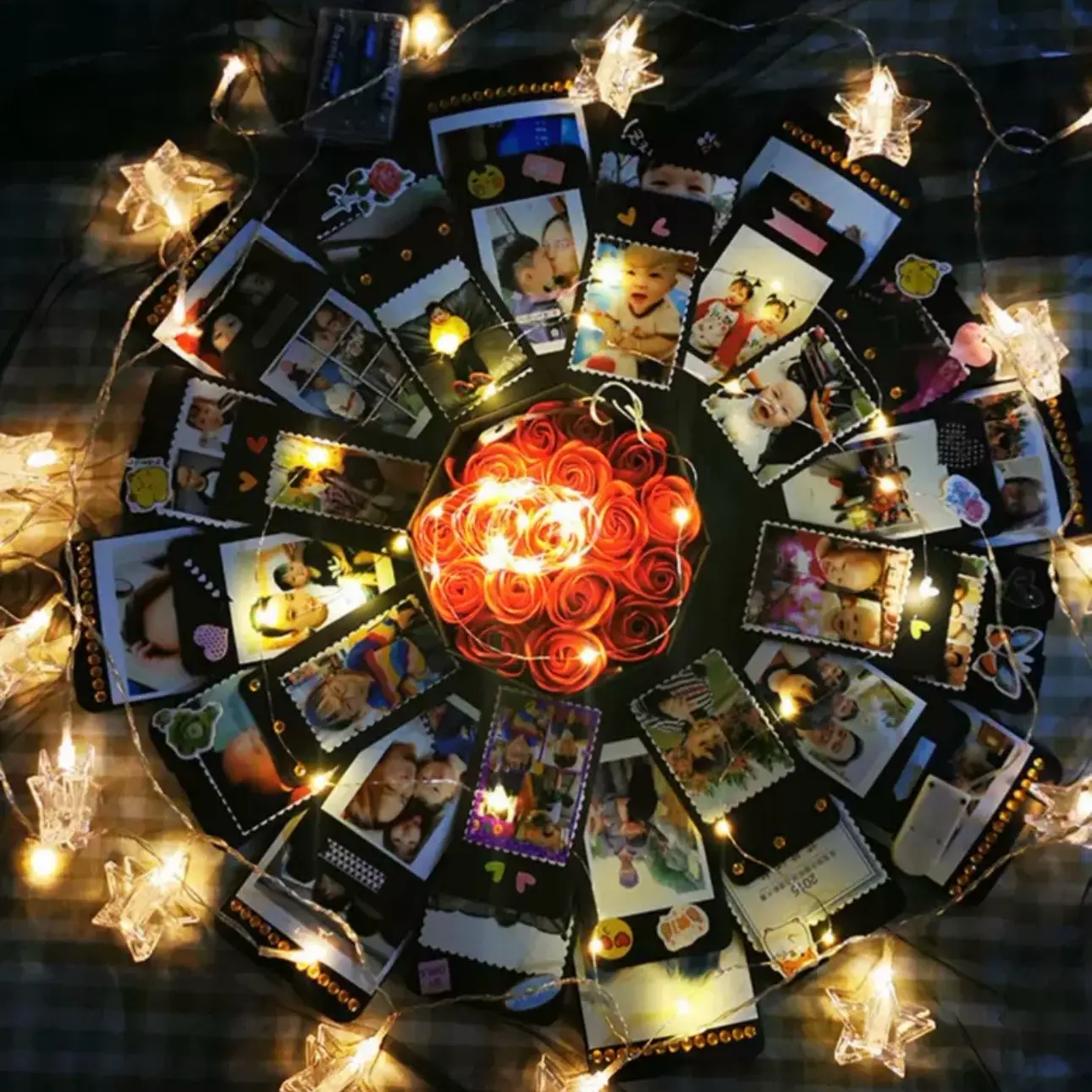 Photo gift explosion box Custom make Photo gift explosion box Custom make