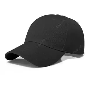 Black Solid Plain Baseball Cap Trucker Camo Blank Hat Ball Men Women Adjustable VC