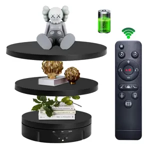 3in 1 Motorized Rotating Display Stand with 5.74 /7.08/ 8.66 inch Replacement Cover
