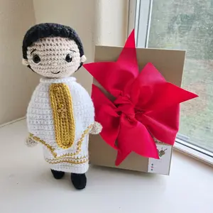 Crochet Priest Doll Amigurumi