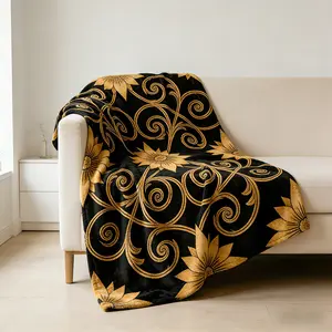 Western Printed King Size Blanket – Super Soft & Cozy