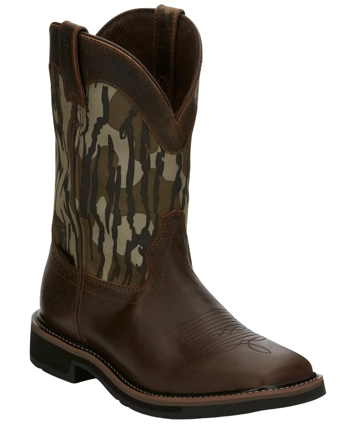 Justin Men's Men'S Trekker Waterproof Western Work Boot Soft Toe - Se4420