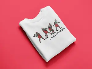 Funny Green Monster, Grinc Christmas Sweatshirt, I'm Not Going Sweatshirt, Xmas Green Monster Sweatshirts, Grinc Not Going Sweatshirts