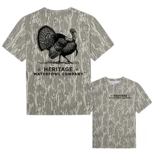 Mossy Oak Greenleaf Washed Turkey Tee camo, Washed Out Retro Hunting Graphic Tee,Style T Shirt 3D Camo , Gift For Him or Her