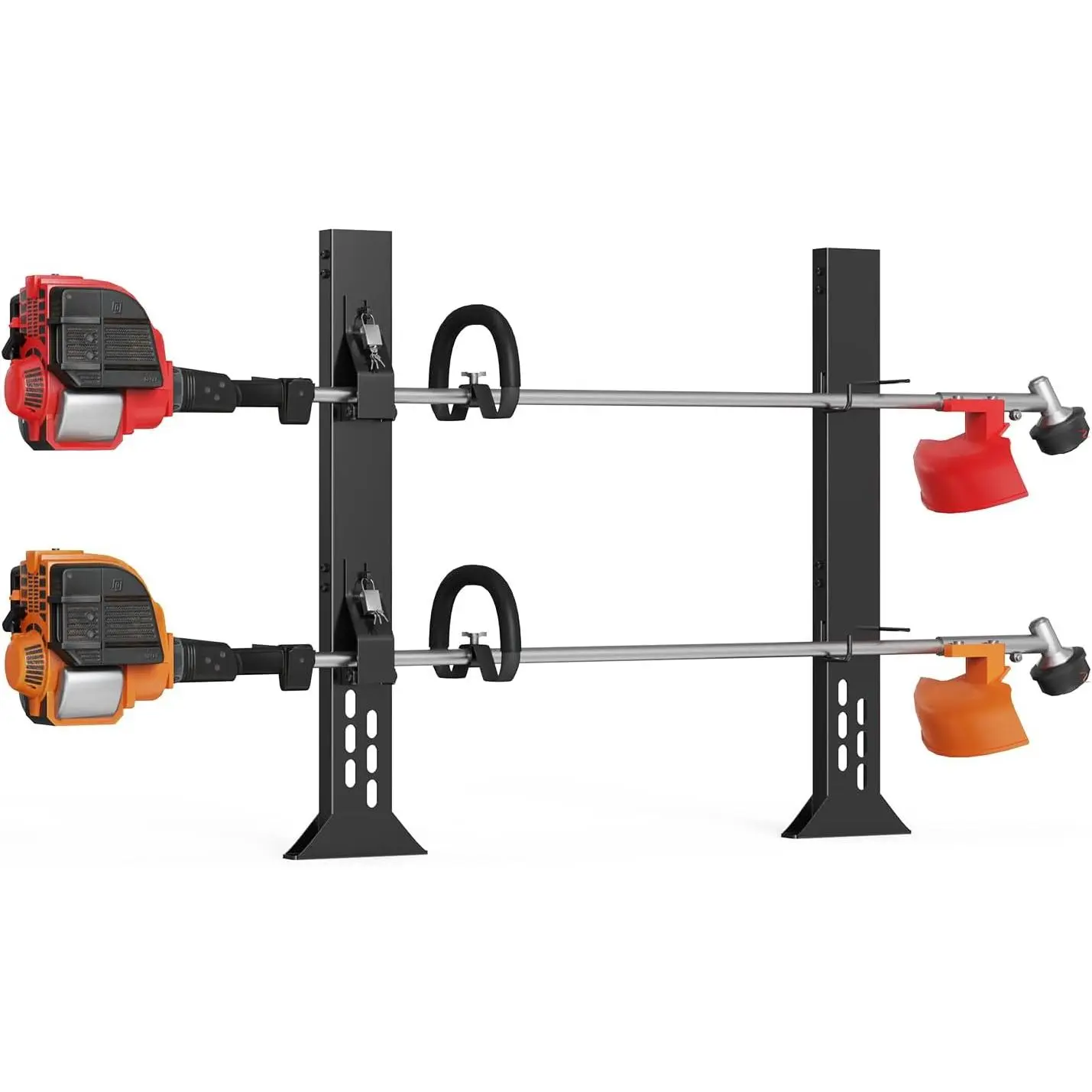 Trimmer Racks for Open Trailers - Weedeater Rack Lockable Weed Eater ...