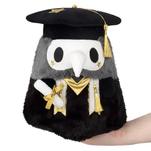 Mini Squishable Graduation Plague Doctor Plush Toy
