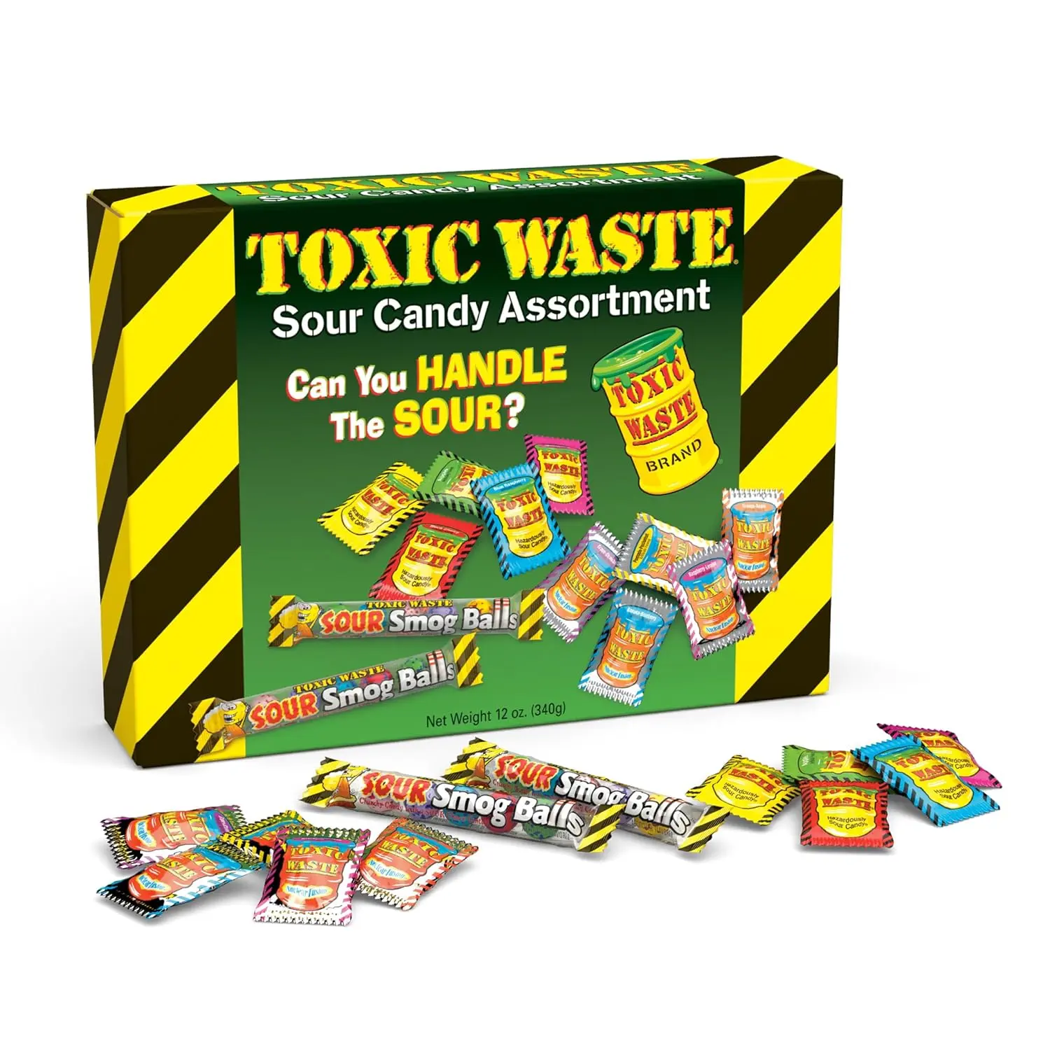 Toxic Waste Giant Theatre Box Sour Candy Variety 12oz