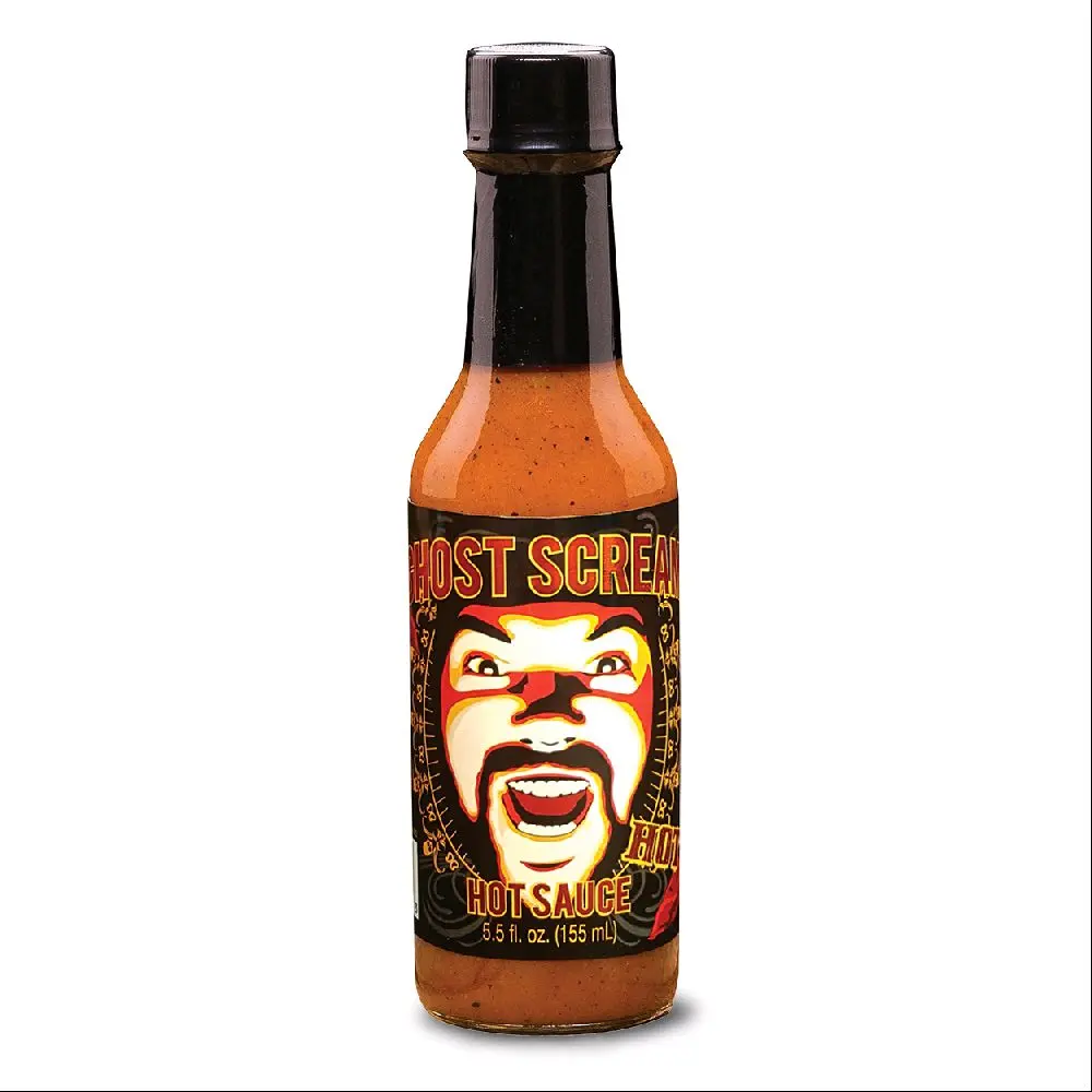 Ghost Scream Hot Sauce - Original Flavor - Unique Smoky Taste - Standout for Kitchen Use