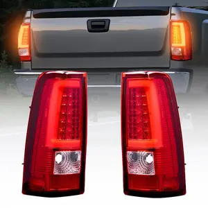 VEVOR Tail Light Assembly Compatible with 1988 - 1999 Chevy/GMC C/K 1500 2500 3500, 1992 - 1999 Chevy/GMC Suburban 1500/2500, 2PCS Left Right Side Taillight Rear Brake Lamps with Halogen BulbsVEVOR Super Brand Day