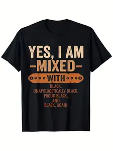 Cool Streetwear Graphic Tee, Unisex Loose Fit Round Neck Short Sleeve, Casual Comfortable Polyester, S-Xxxl, Geometric Print, All Seasons