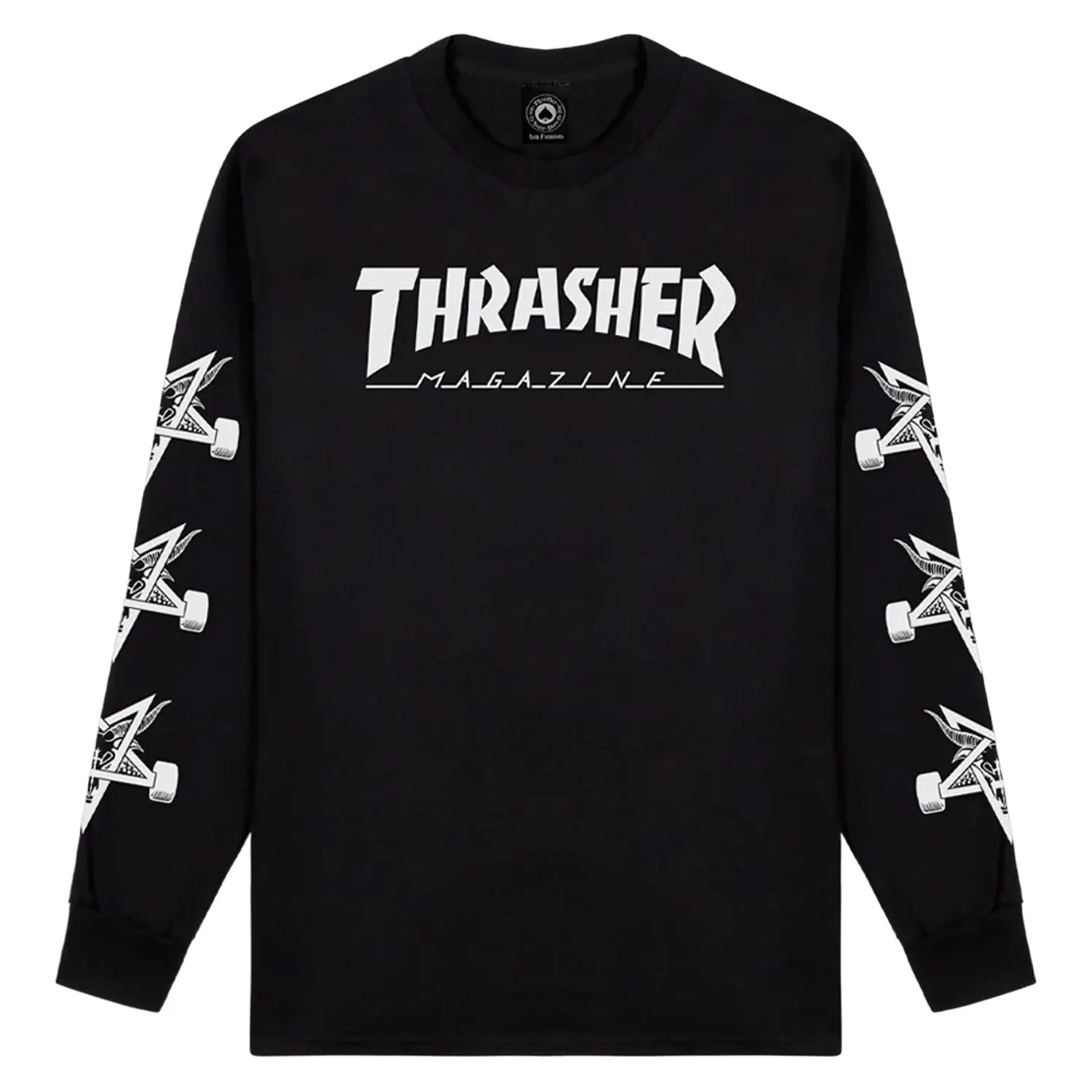Thrasher Longsleeve Shirt Mag Goat Black