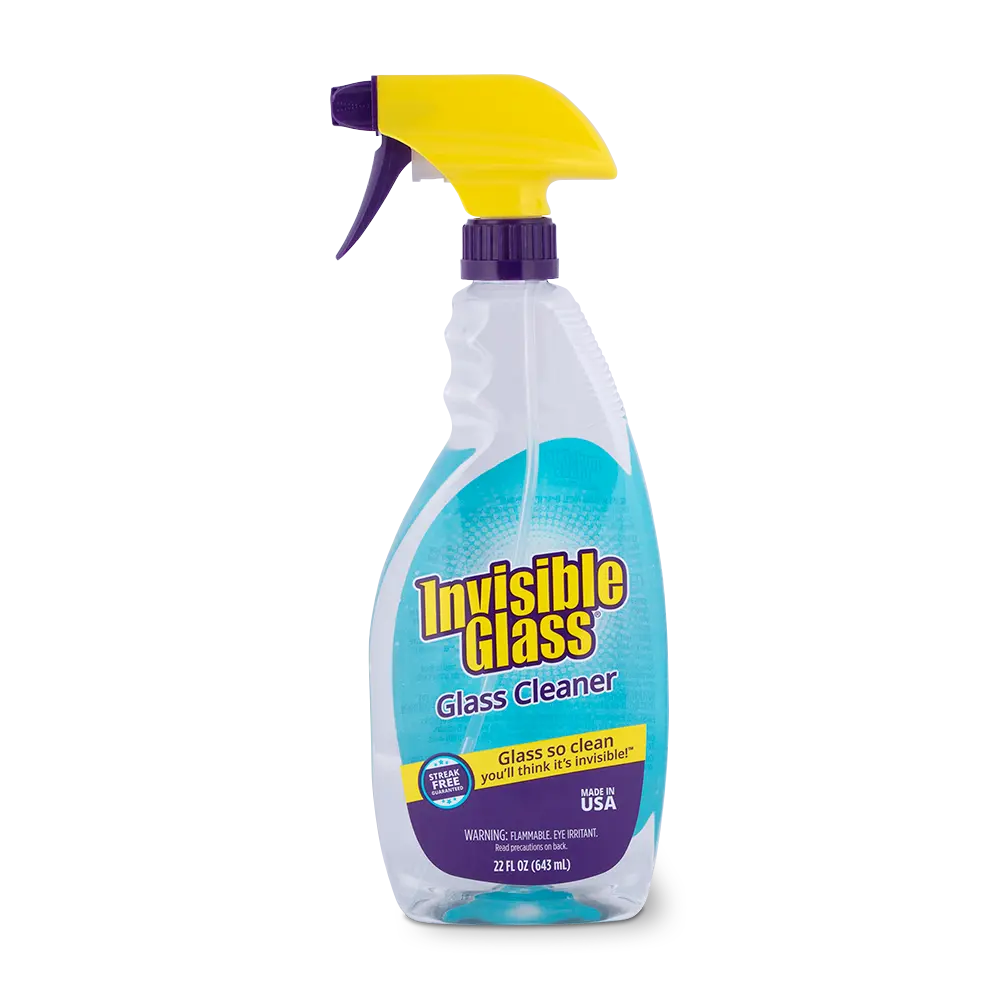 Invisible Glass Home Glass Cleaner Spray - Streak-Free Formula, Ammonia-Free, Tint-Safe, 22 FL OZ Bottle