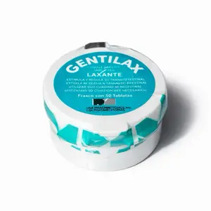 Gentilax Herbal Digestive Support Tablets – Gentle Daily Cleanse & Gut Support Supplement, 50 Tablets, Easy-to-Take Formula