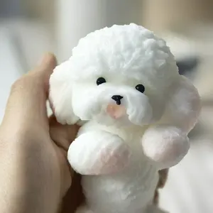 Creative High-Quality Pet Dog Squeeze Toy, Cute Puppy Stress Relief Toy, Fun and Interactive Pet Toy for Dogs