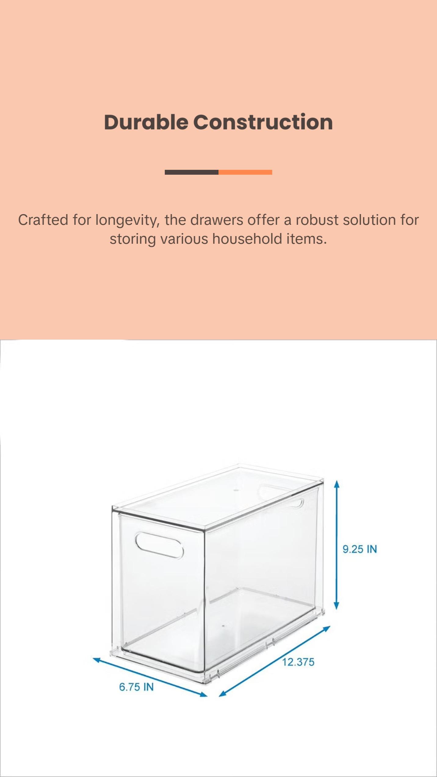 THE HOME EDIT Stackable Drawers