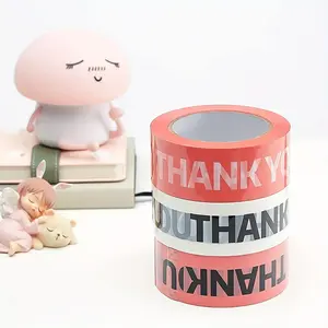 Cute Packing Tape, Colorful Printing Shipping Tape, Carton Decorative Tape for Sealing Boxes, Thank You Tape