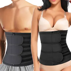 CATTIBOR Men Zipper Adjustable Sweat Waist Trainer Cincher,Men Sport Gridle Causal Tummy Control Waist Cincher,Men Sauna Neoprene Workout Corset ,Men & Women GYM Fitness Sport Belt Shapewear ,Men Sring & Summer Wear for Daily Life