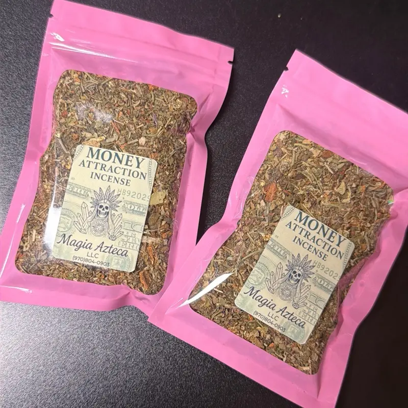 money attraction incense