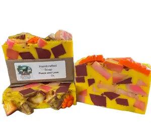 Peace and Love Moisturizing Goat Milk Soap - 4.5 oz - woman valentine
