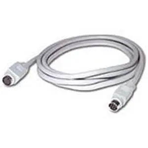 212 MAIN 10ft Shielded 8-Pin Mini-DIN Male-Male Serial Cable - Durable Electronic Connection for Cycling, Sports & Outdoor Leisure Equipment