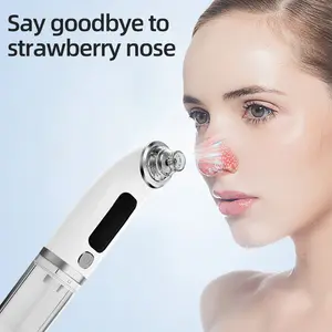 Blackhead Absorber Electric Small Bubble Visualization Pore Cleaner Acne Facial Beauty Blackhead Removal Instrument Cleansing poresuction fulog  tool